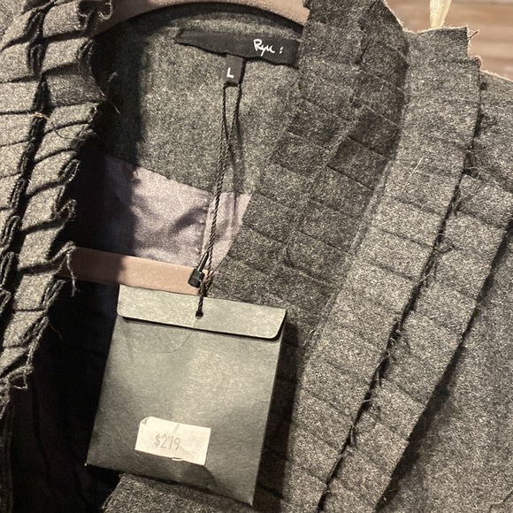 RYU JACKET Size L Wool & Polyester. NWT - Picture 4 of 15